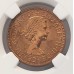 AUSTRALIA 1963 . HALF 1/2 PENNY . PROOF